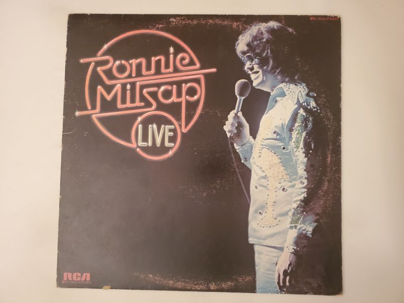 Ronnie Milsap Live vinyl record